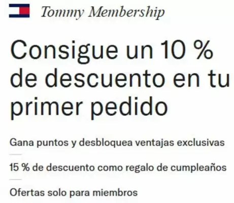 Tommy Hilfiger (válido hasta 29-11)