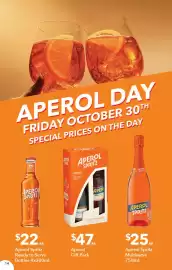 Ritchies catalogue week 44 Page 14: Aperol Spritz €25,00, Aperol Gift Pack €47,00