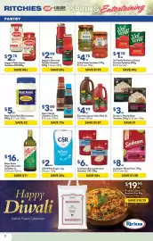 Ritchies catalogue week 44 Page 2: Sunbeam Baking Almond Varieties €6,00, Leggo's Gourmet Passata Varieties €2,90