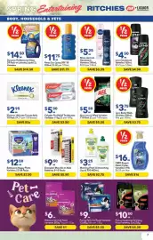 Ritchies catalogue week 44 Page 7: Energizer Max AA or AAA Batteries €9,50, Nivea Aerosol Deodorant Varieties €5,25