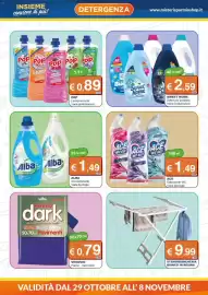 Volantino Mister Risparmio Pagina 4: Alba Ammorbidente €1,49, ACE Detergente WC €1,49