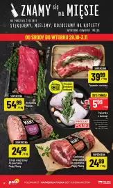 Polomarket gazetka tydzień 44 Strona 18: Szponder wołowy €39,99, Karkówka wieprzowa do pieczenia Mojej Mamy €24,99