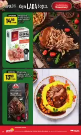 Polomarket gazetka tydzień 44 Strona 26: Wieprzowina szarpana w sosie BBQ wolno gotowana Nowak €13,99