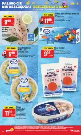 Polomarket gazetka tydzień 44 Strona 30: Łosoś wędzony plastrowany Suempol €9,99, Mintaj filet bez skóry 35% glazury €9,99