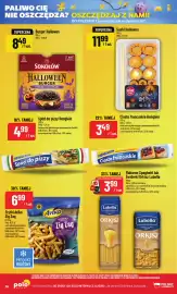 Polomarket gazetka tydzień 44 Strona 38: Burger Halloween Sokołów €8,49, Spód do pizzy Henglein €4,99