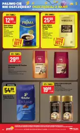 Polomarket gazetka tydzień 44 Strona 50: Kawa mielona Prima Finezja €12,99, Kawa rozpuszczalna Gold Baristado €19,99