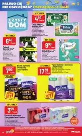 Polomarket gazetka tydzień 44 Strona 66: Papier toaletowy nawilżany Velvet Camomile & Aloe Vera €4,99