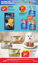 Polomarket gazetka tydzień 44 Strona 70: Przysmak Felix Party Original Mix €4,99, Karma dla kota z wołowiną Arianna €1,95