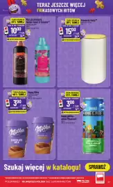 Polomarket gazetka tydzień 44 Strona 77: Napój jabłko-arbuz Minecraft Radlberger €3,00, Napój Milka Chocolate Milk €3,00