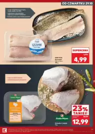 Kaufland gazetka tydzień 44 Strona 37: Szczupak filet ze skórą Fair Fish €4,99, Golonka z indyka Stoisko Mięsne €12,99