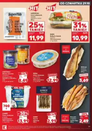 Kaufland gazetka tydzień 44 Strona 39: Łosoś atlantycki kawałek wędzony na zimno SuperFish €11,99