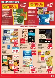 Kaufland gazetka tydzień 44 Strona 44: Paluszki rybne złote Frosta €9,99, Danie gotowe Frosta €9,99