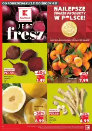 Kaufland gazetka tydzień 44 Strona 64: Pomelo żółte €6,99, Pietruszka korzeń polska €4,99