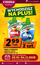 EMMA market gazetka | Market Strona 3: Mus Tymbark jabłko i truskawka €2,99