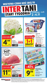 Intermarche gazetka tydzień 44 Strona 44: Kolorowanki samoprzylepne w rolce €9,99, Szynka wieprzowa bez kości €11,99