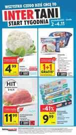 Intermarche gazetka tydzień 44 Strona 44: Kolorowanki samoprzylepne w rolce €9,99, Szynka wieprzowa bez kości €11,99