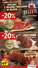 Intermarche gazetka tydzień 44 Strona 17: Wędzonka Krotoszyńska, Szyinka wieprzowa noga z kośćią €49,99
