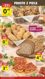 Intermarche gazetka tydzień 44 Strona 26: Pizza maxtop z kurczakiem €3,99, Ciabatta Reva €0,79
