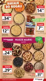 Intermarche gazetka tydzień 44 Strona 29: Orzech ziemny prażony, Orzech ziemny smażony solony, Rodzynka €14,99