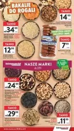 Intermarche gazetka tydzień 44 Strona 29: Orzech ziemny prażony, Orzech ziemny smażony solony, Rodzynka €14,99