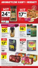 Intermarche gazetka tydzień 44 Strona 30: Herbata Lipton €12,99, Kawa mielona JACOBS €16,99