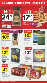 Intermarche gazetka tydzień 44 Strona 30: Herbata Lipton €12,99, Kawa mielona JACOBS €16,99
