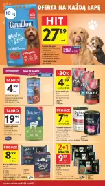 Intermarche gazetka tydzień 44 Strona 38: Karma dla psa Rafi €4,99, Karma dla kota Dolina Noteci €7,99