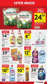 Intermarche gazetka tydzień 44 Strona 39: Płyn do płukania SILAN €12,99, Płyn do mycia naczyń Fairy €14,99