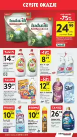 Intermarche gazetka tydzień 44 Strona 39: Płyn do płukania SILAN €12,99, Płyn do mycia naczyń Fairy €14,99