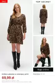 Top Secret gazetka Strona 4: Krótka sukienka w zwierzęcy print Top Secret €69,99