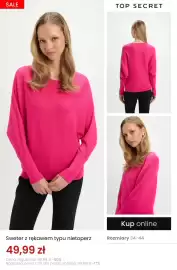 Top Secret gazetka Strona 6: Sweter z rękawem typu nietoperz Top Secret €49,99