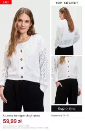 Top Secret gazetka Strona 8: Ażurowy kardigan długi rękaw Top Secret €59,99