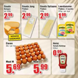Ter Huurne Holland Markt folder Pagina 5: Gouda Italiaans €2,99, Gouda Jong Plakken €2,99