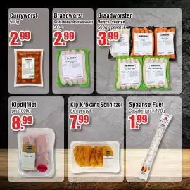 Ter Huurne Holland Markt folder Pagina 6: Maas kip krokant schnitzel €7,99, Maas kipdijfilet €8,99