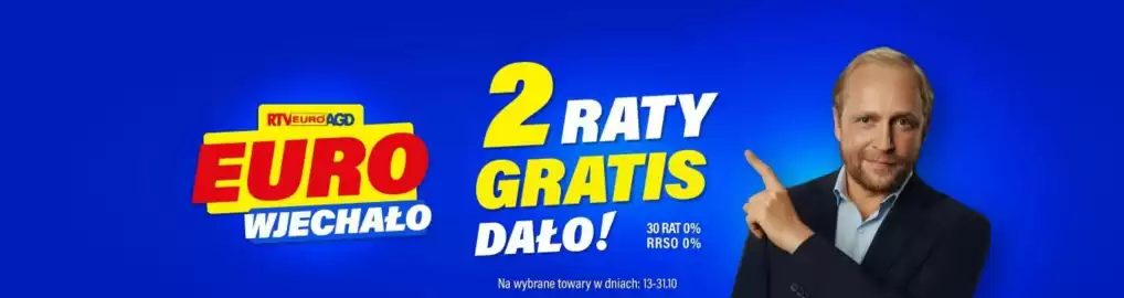 RTV EURO AGD gazetka Strona 1