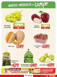 Folleto Mega Soriana Página 3: Luxana manzana premium €24,80, Pure Harvest Manzana gala en bolsa €42,80