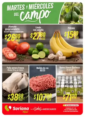 Mega Soriana (válido hasta 28-10)