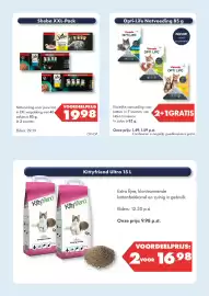 Huisdier Voordeelshop folder Pagina 10: Kittyfriend Ultra 15 L €16,98, Opti-Life Natvoeding €1,59