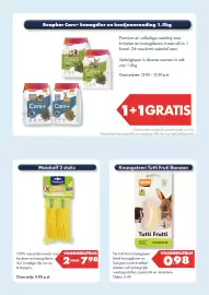 Huisdier Voordeelshop folder Pagina 14: Maiskolf €7,98, Beaphar Care+ knaagdier en konijnenvoeding