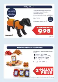 Huisdier Voordeelshop folder Pagina 3: Huisdiervoordeelshop Hondensnacks €1,98, Veiligheidsvest €9,98