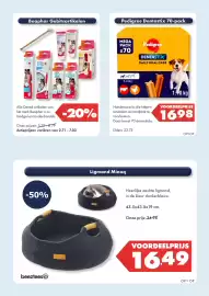 Huisdier Voordeelshop folder Pagina 9: Pedigree Dentastix 70-pack €16,98, Ligmand Minoq €16,49