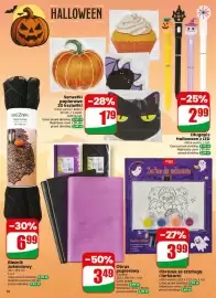 Dino gazetka tydzień 44 Strona 10: Zestaw do malowania €3,99, Długopis Halloween z LED €2,99