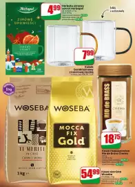 Dino gazetka tydzień 44 Strona 13: Kawa rozpuszczalna Rio de Brass Crema €18,75, Kubek borokrzemowy z kolorową rączką €7,99
