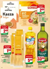 Dino gazetka tydzień 44 Strona 22: Oliwa z oliwek Sorban €33,99, Makaron pszenny spaghetti Kuchnia Smaku €1,59