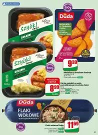 Dino gazetka tydzień 44 Strona 45: Flaki wołowe Duda €11,69, Medaliony drobiowe Cedrob €10,49