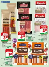 Dino gazetka tydzień 44 Strona 46: Kindziuk Balcerzak €4,49, Szyinka wieprzowa marynowana Olewnik €4,99