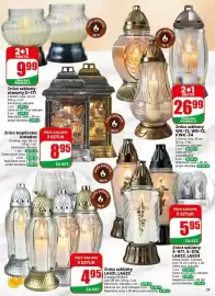 Dino gazetka tydzień 44 Strona 55: Znicz szklany la621, la622 €4,95, Znicz szklany €5,95