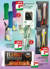 Dino gazetka tydzień 44 Strona 64: Podpałka do grilla Flambit €2,99, Nóż wielofunkcyjny z dodatkowym ostrzem €2,99