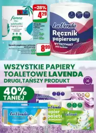 Dino gazetka tydzień 44 Strona 72: Wkładki higieniczne Famea €4,29, La Venda Ręcznik papierowy wytrzymaly €8,99