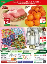 Dino gazetka tydzień 44 Strona 75: Mandarynka €5,99, Szynka bez kości €12,99